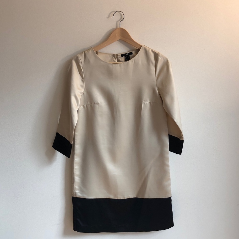 Faux Silk Dress